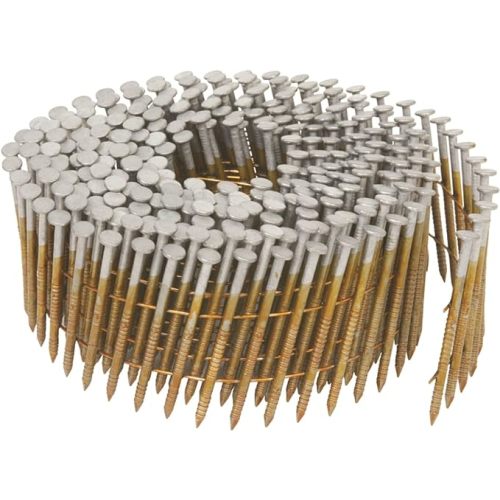 Metabo HPT Siding Nails | 2-Inch x .092 | 15 Degree | Full Round Head | Ring Shank | Wire Coil | Hot Dipped Galvanized | 3,600 Count | 13365HHPT