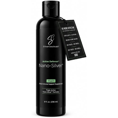 Colloidal Silver w/Nano Technology - 8X More Effective - 32ppm 8oz
