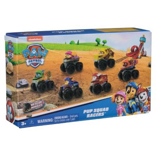 PAW Patrol: Rescue Wheels 6-Piece Pup Squad Racers
