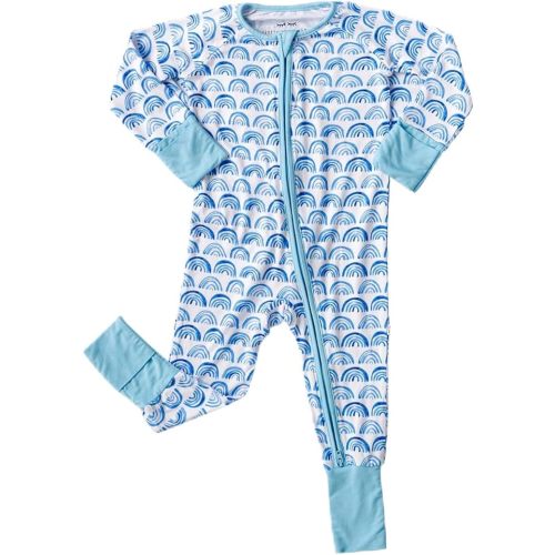 Little Sleepies Pajamas for Baby Boys & Girls, Viscose from Bamboo Baby Pajamas, Preemie & Newborn Sleepers, 2-Way Zipper PJs