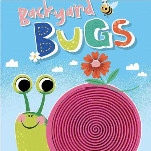 Backyard Bugs - Touch and Feel Board Book - Sensory Board Book (Touch & Feel Sensory Board Books for Baby & Toddler Time)
