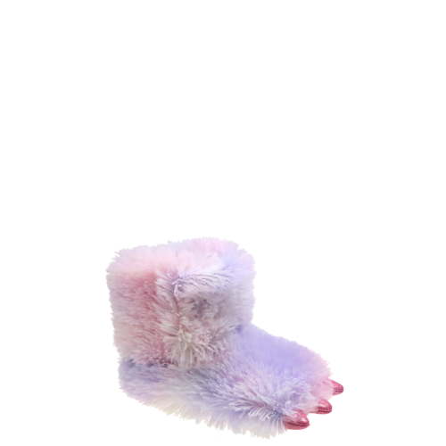 Wonder Nation Baby & Toddler Girls Monster Claw Boot Slippers