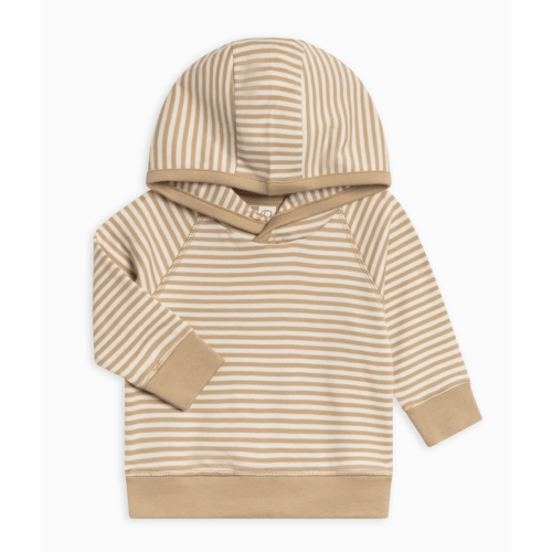 Clay Stripe - Madison Hooded Lightweight Pullover