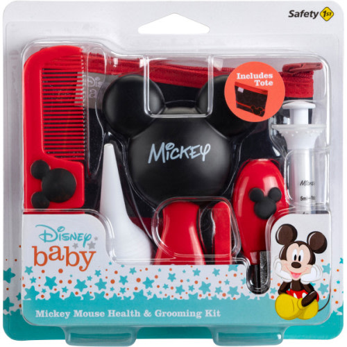 Disney Baby Mickey Mouse Health & Grooming Kit - Red (10pc), Mickey