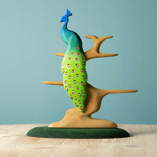 Bumbu Wooden Toy Peacock