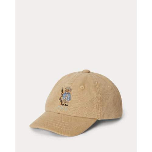 Polo Bear Canvas Ball Cap