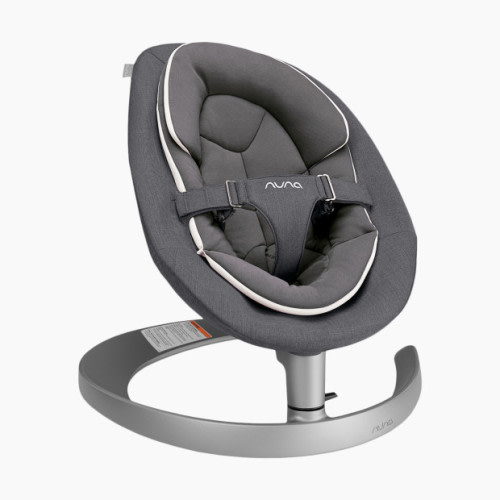 Nuna LEAF Grow Baby Seat & Rocker with Toy Bar - Driftwood