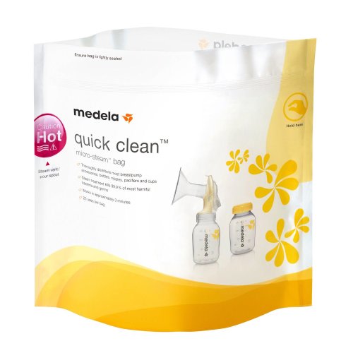 Medela Quick Clean Micro-Steam Bags, 5 CT
