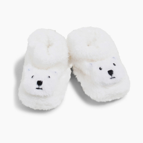 Snugabye Critter Slippers - Bear, 0-12 Months