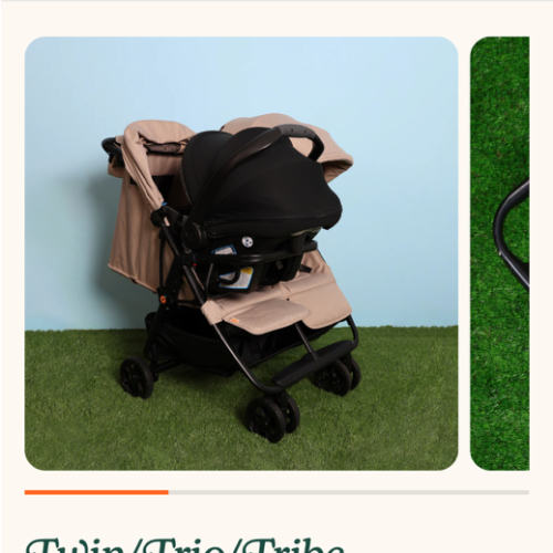 Twin/Trio/Tribe Graco/Chicco Car Seat Adapter