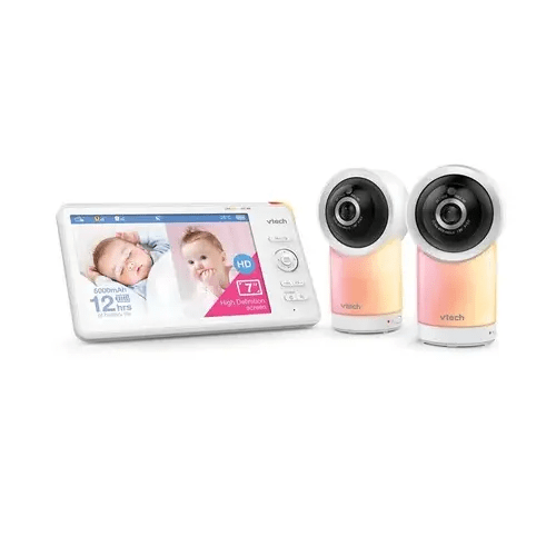 VTech Video & Audio Monitor RM7766HD with 2 Cameras | Baby Bunting AU