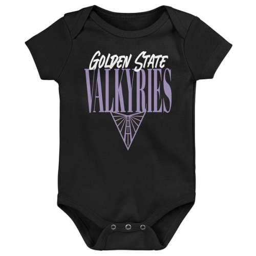 Golden State Valkyries Outerstuff Newborn Point Creeper - Black