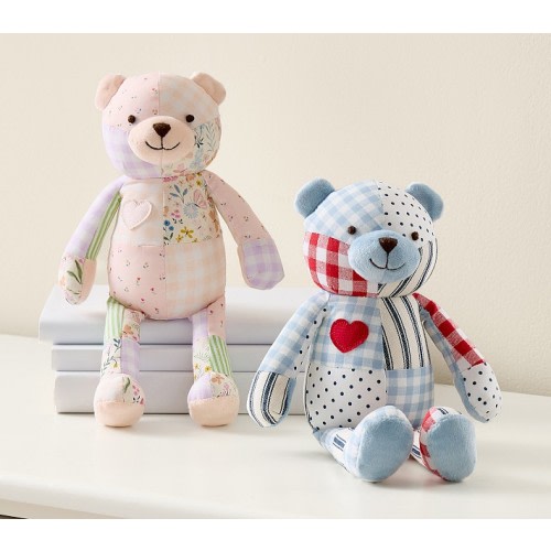 Patchwork Bear Plush