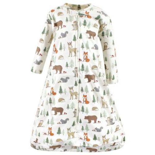 Hudson Baby Long Sleeve Cotton Jersey Sleeping Bag, Forest Animals, 0-6 Months