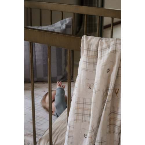 Old Sport Fur Lined Cot Blanket