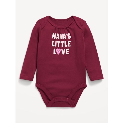 Long-Sleeve Graphic Bodysuit for Baby