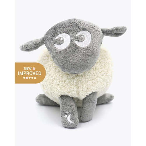 ewan Deluxe | baby shushing sleep sheep | gray