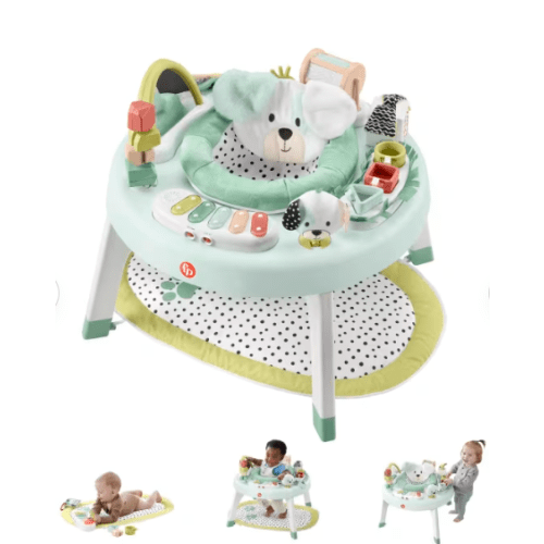 Fisher Price 3-In-1 Snugapuppy Baby Activity Center, Snugapuppy