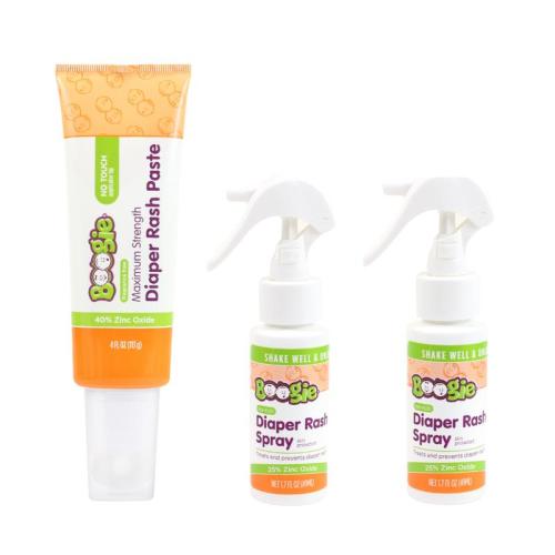 BOOGIE Diaper Rash Bundle - No-Rub Spray & Maximum Strength Paste - TikTok Shop