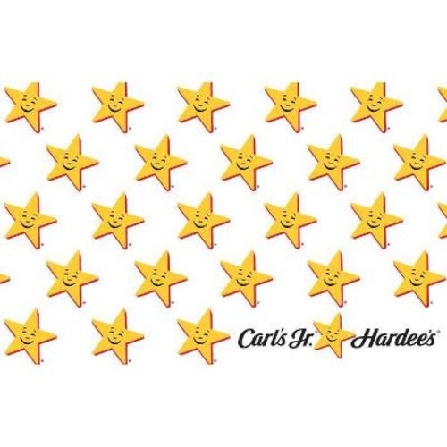 Hardees and Carl's Jr. Gift Card (Mail Delivery)