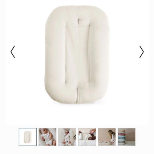 Snuggle Me Infant Lounger | Natural
