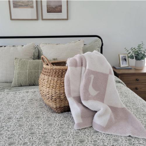 Mother Goose Plush Blanket