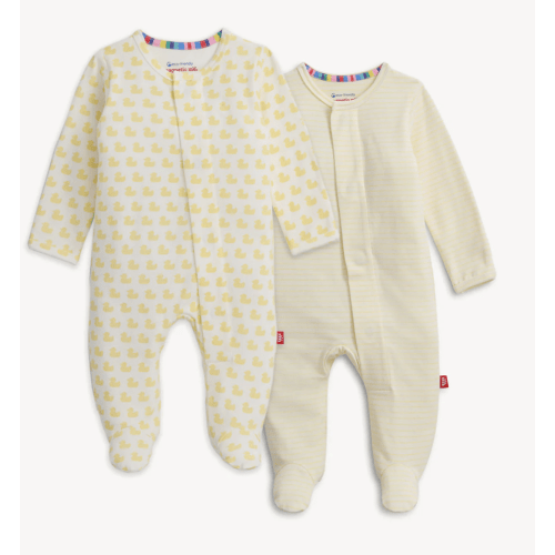 Magnetic 2-Pack Footie (0-3M)