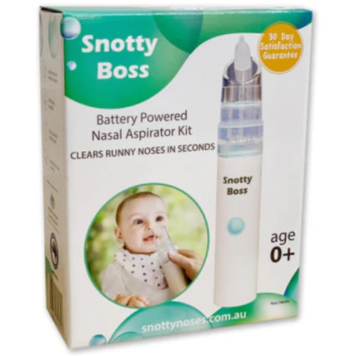 Snotty Boss Nasal Aspirator Kit – OzChemist Australia