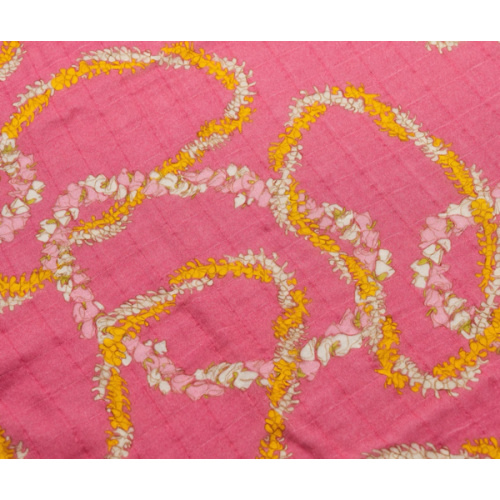 The Keiki Dept Kapa Kai Bamboo Muslin Swaddle Blanket