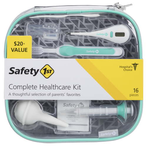 Safety 1st Complete Healthcare Kit, Pyramids Aqua, Infant