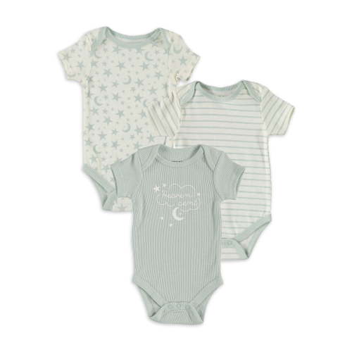 Chick Pea Baby Boy Baby Girl Gender Neutral Unisex 3 PK Bodysuits, Sizes Newborn-9 Months