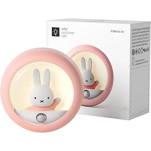 Miffy Motion Sensor Night Light (Pink)