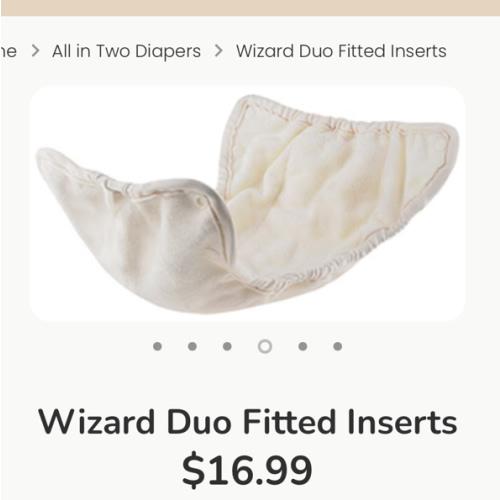 Wizard Duo Fitted Inserts – Mother-ease Cloth Diapers