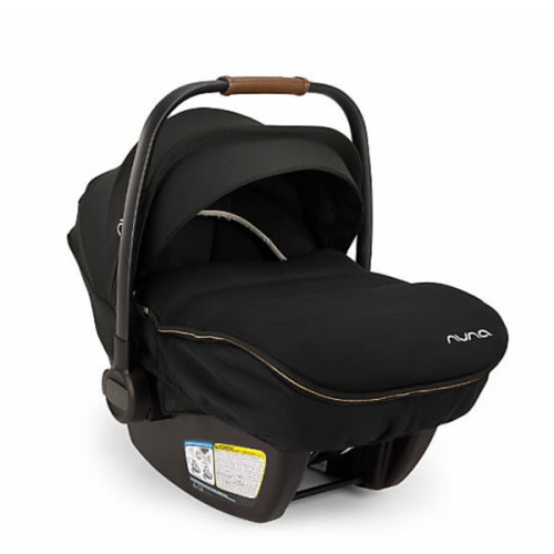 Nuna ® PIPA ™ Series Caviar Black Car Seat Winter Footmuff