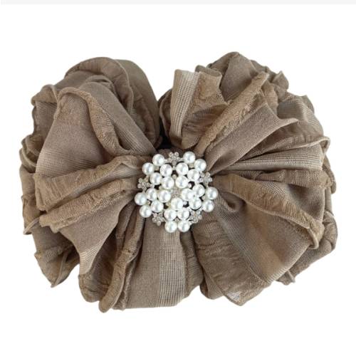 Pearl Ruffled Headband