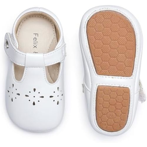 Soft Sole Baby Dress Shoes - Infant Baby Walking Shoes Moccasinss Rubber Sole Crib Shoes