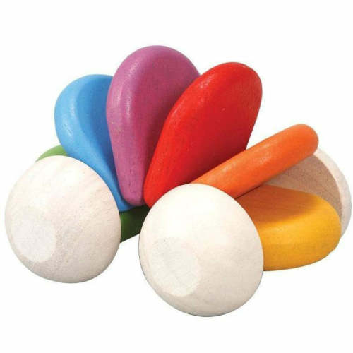 Plan Toys Baby Car–Flexible Wooden Toy for Babies – The Natural Baby Company