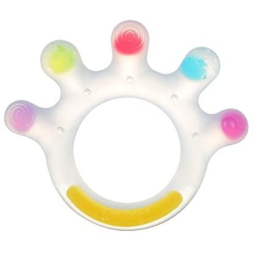 Haakaa Large-Palm Baby Teething Toys, Food Grade Silicone Teethers for Babies 0-6 Months/6-12 Months, BPA Free Teething Relief Baby Chew Toys
