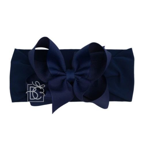 Satin Double Knot Bow on Clip