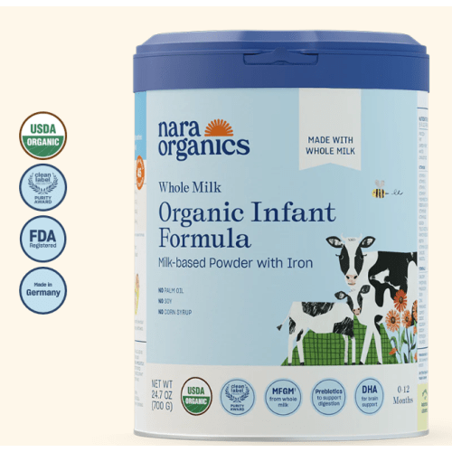 Organic Whole Milk Infant Formula – Nara Organics