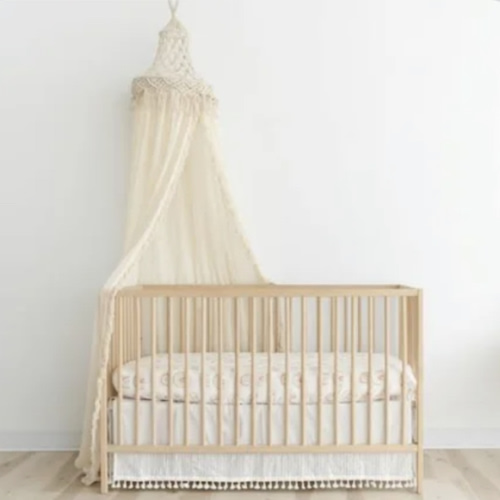 Crane Baby Kendi Macrame Boho Bed Canopy – Bambi Baby