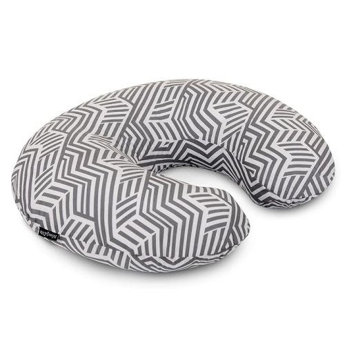 Dream On Me Beeboo Nursing Pillow And Positioner, Breastfeeding And Bottlefeeding , Removable And Washable Pillow Cover, Soft And Breathable Fabric, Black And White