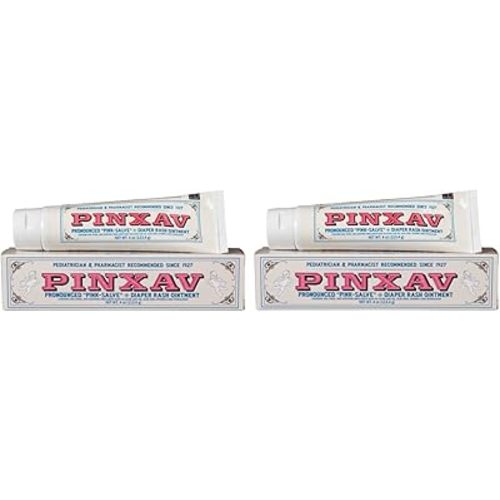 PINXAV Diaper Rash Ointment 4 oz (Pack of 2)
