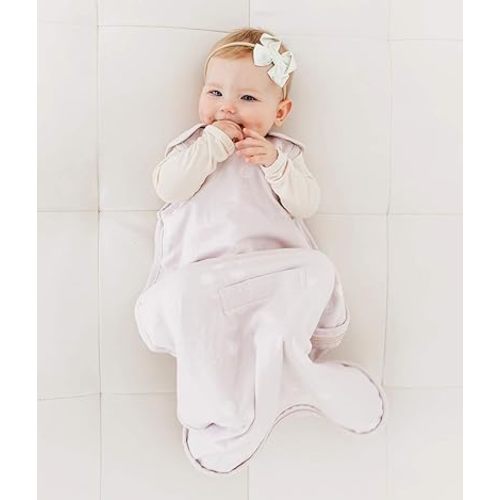 Ecolino Organic Cotton Baby Sleep Sack - 2-Way Zipper Baby Wearable Blanket - Infant to Toddler Sleeping Bag Sack - 2 Months - 2 Years - Dandelion