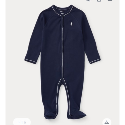 Cotton Jersey Footed Coverall | One-Pieces Baby | Ralph Lauren