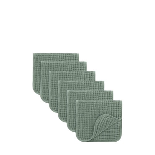 Muslin Burp Cloths - Pack of 6