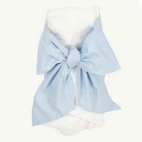 Bow Swaddle ® - Buckhead Blue