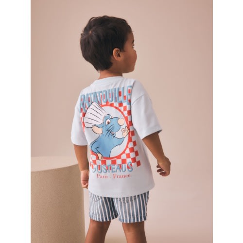 White Ratatouille T-Shirt (3mths-8yrs)