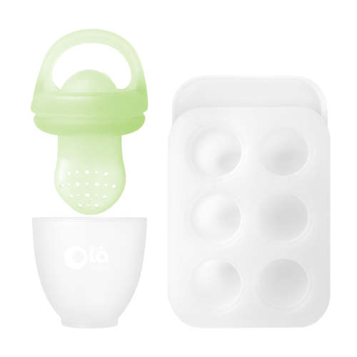Olababy Food Feeder Set - Kiwi Green