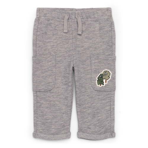 Garanimals Baby Boy Slub French Terry Cloth Cargo Pants, 0M-24M